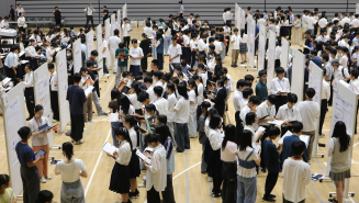 第13回 新潟県SSH生徒研究発表会の様子