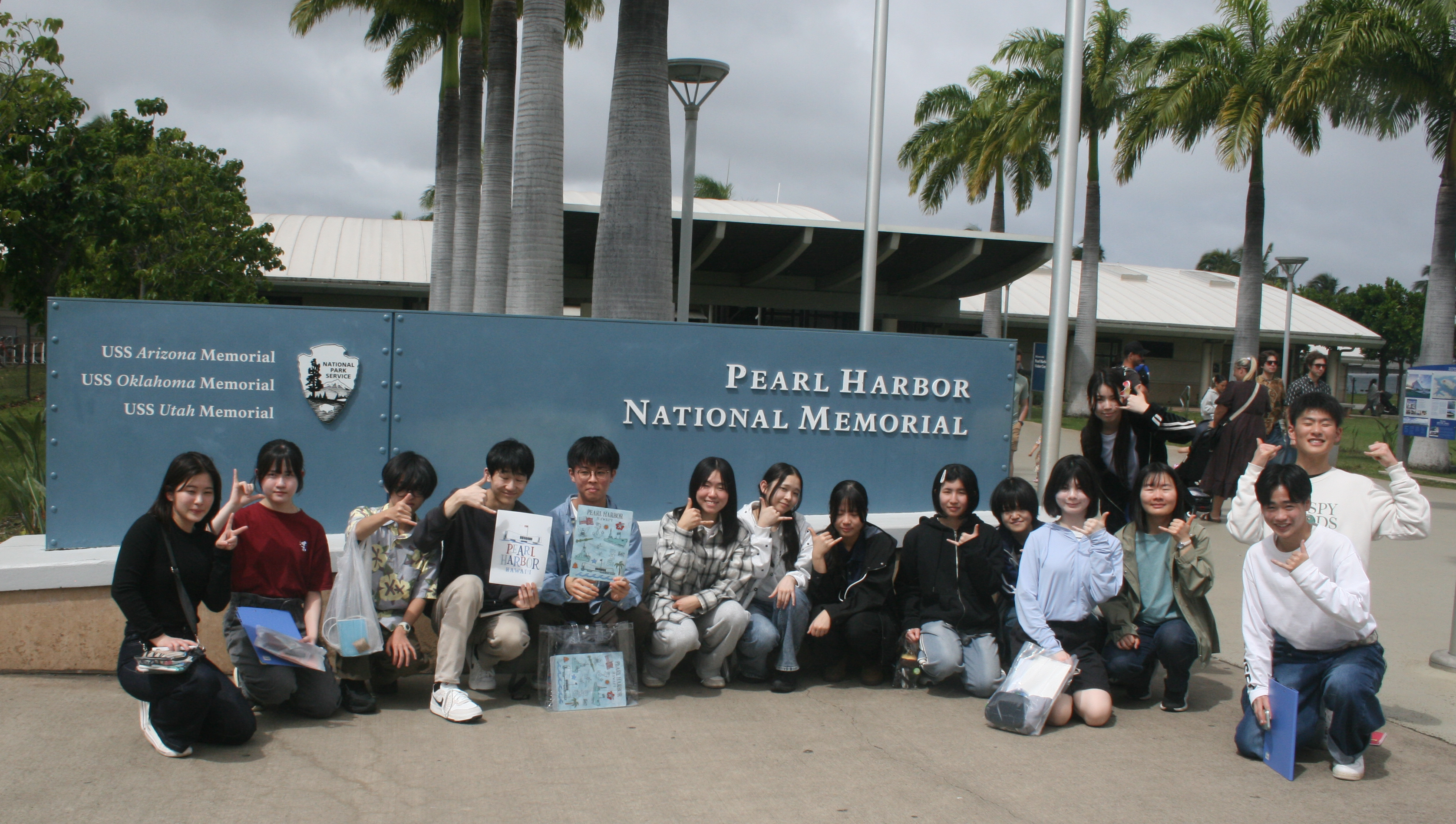 ハワイ海外研修の様子
